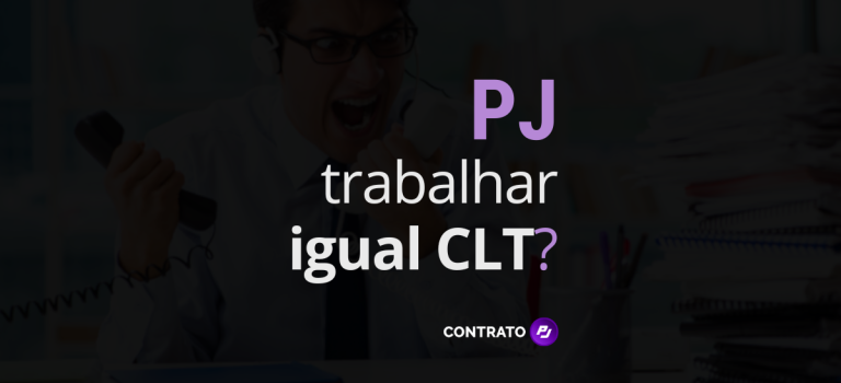 PJ pode trabalhar igual CLT? Como se fosse CLT? Existe isso?